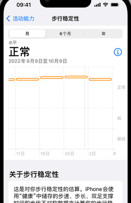 龙湾镇iPhone手机维修如何在iPhone开启'步行稳定性通知'