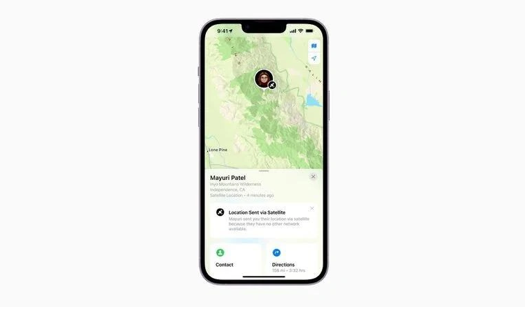 龙湾镇苹果14维修分享iPhone14系列中 FindMy功能通过卫星分享位置方法教程 