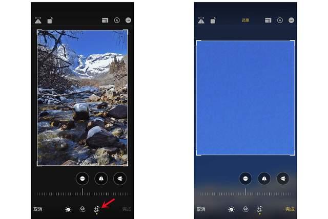 龙湾镇苹果手机维修分享iPhone手机如何使用裁剪功能隐藏照片 